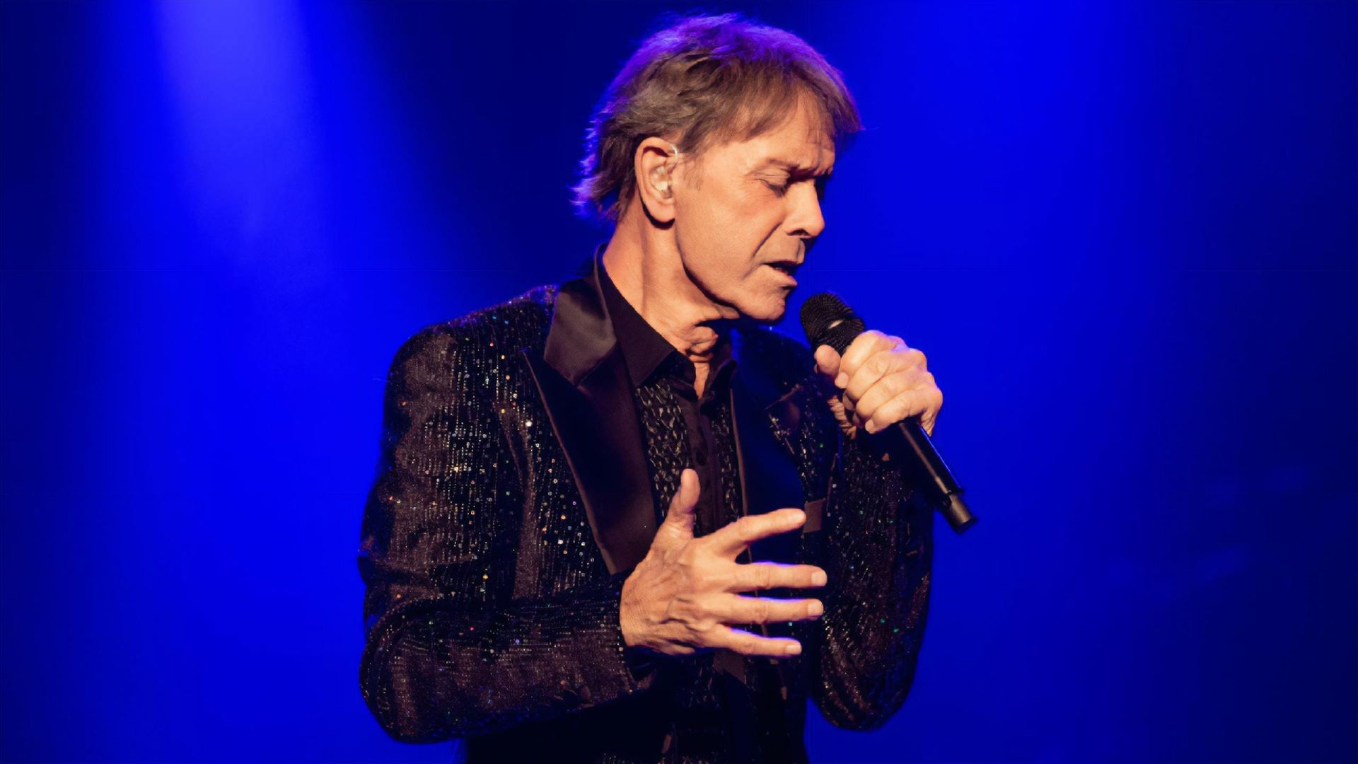 Cliff Richard: The Blue Sapphire Tour 2023 background