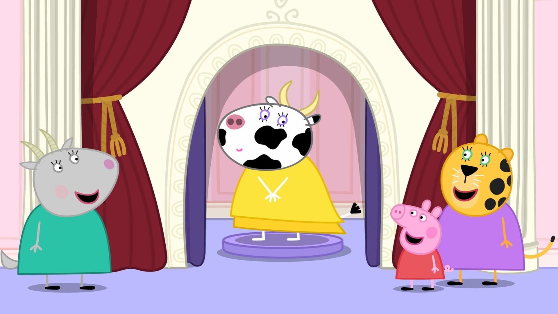 Peppa's Cinema Party background