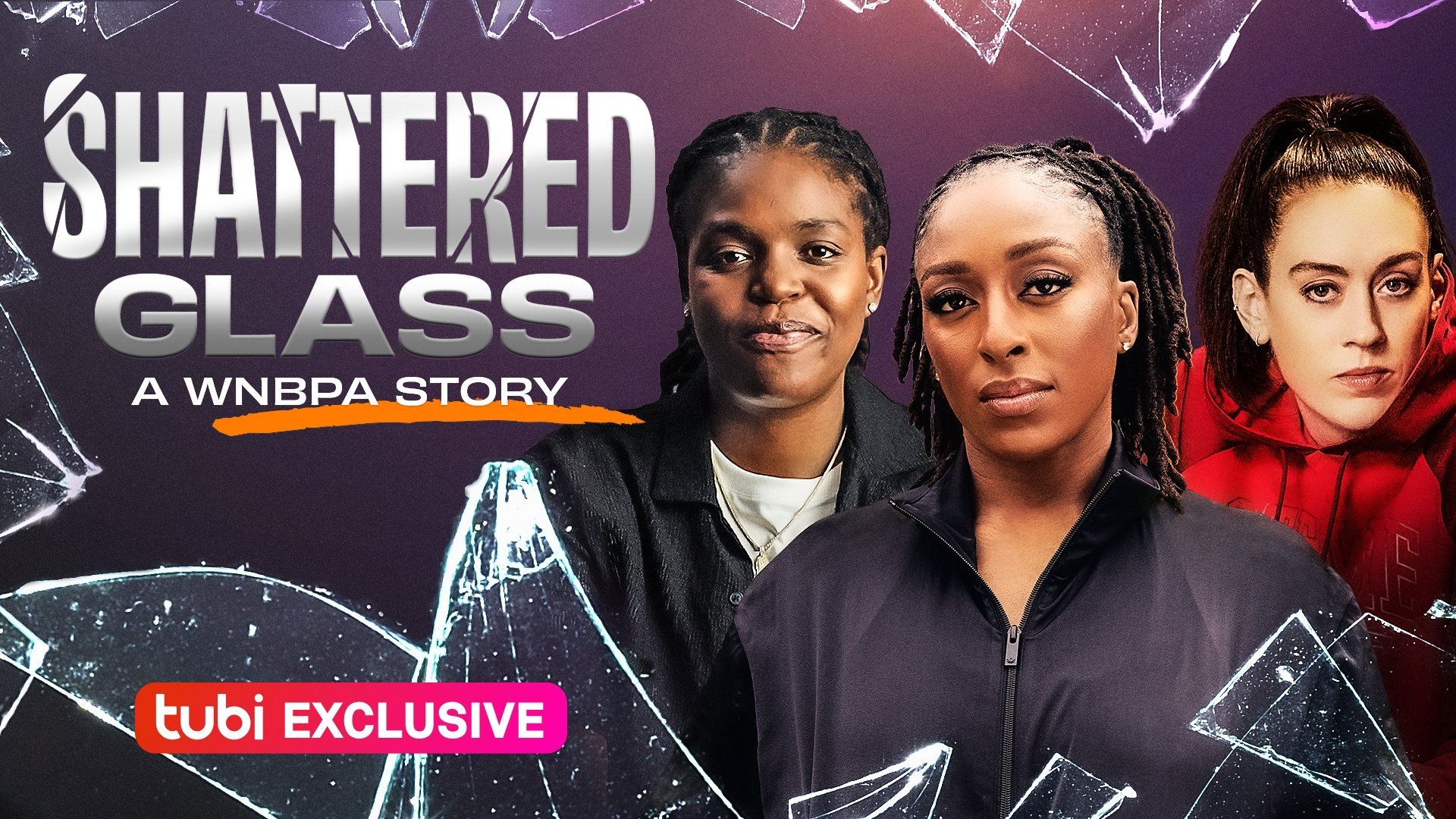 Shattered Glass: A WNBPA Story background