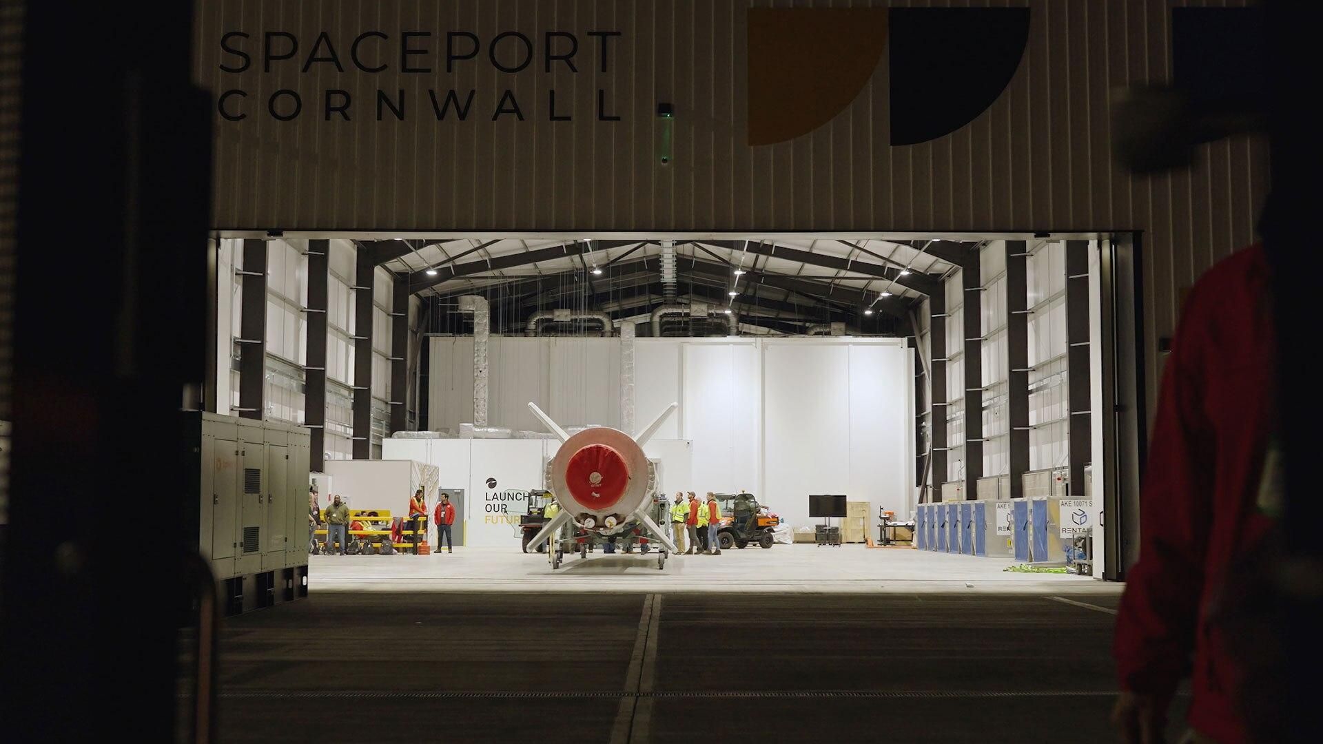 A Very British Space Launch background