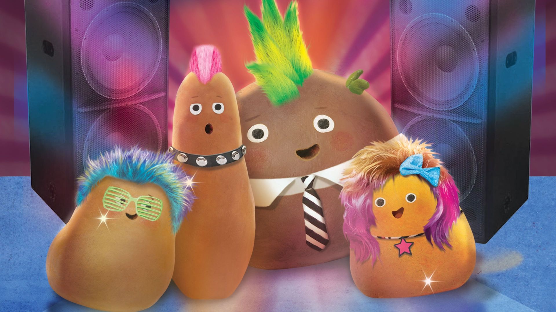 Meet the Small Potatoes background