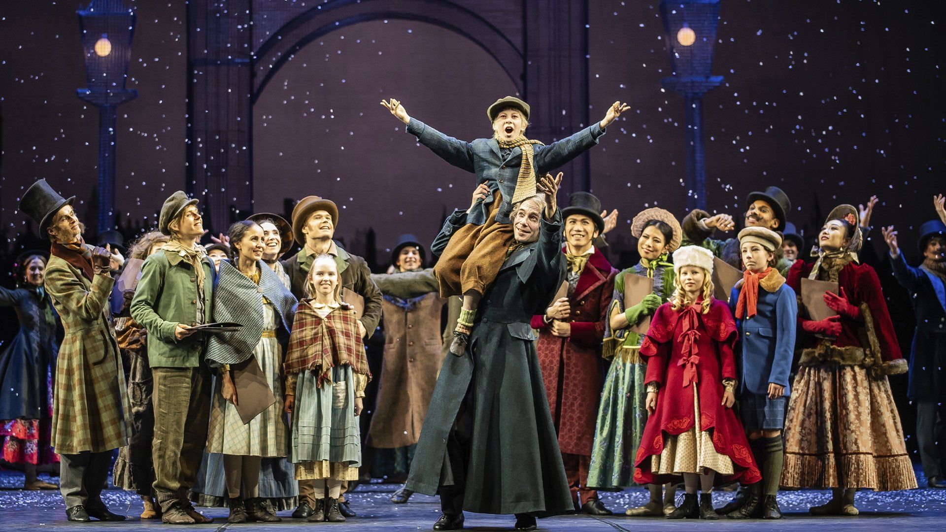 A Christmas Carol background