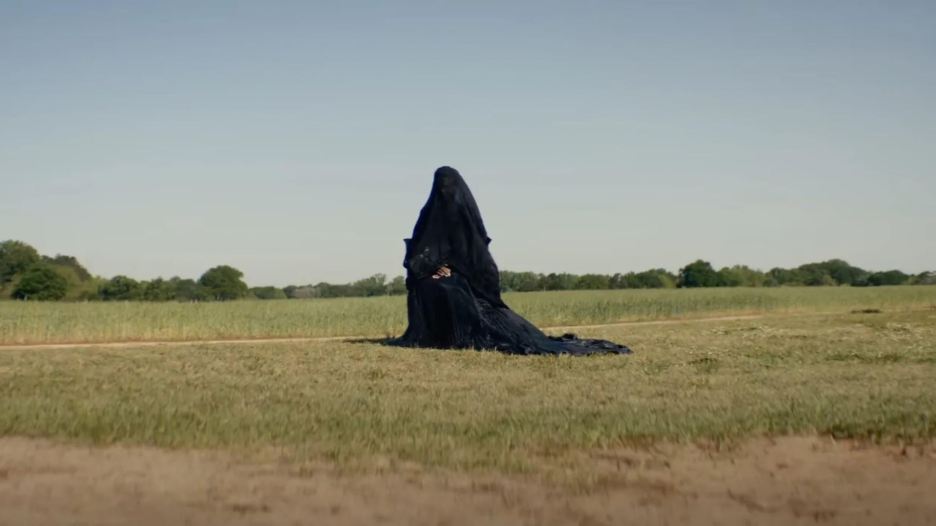 The Woman in the Yard background
