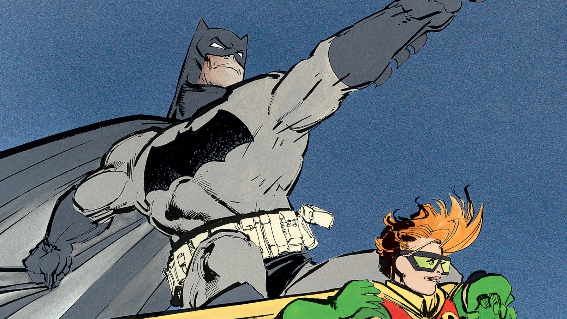 Masterpiece: Frank Miller's the Dark Knight Returns background