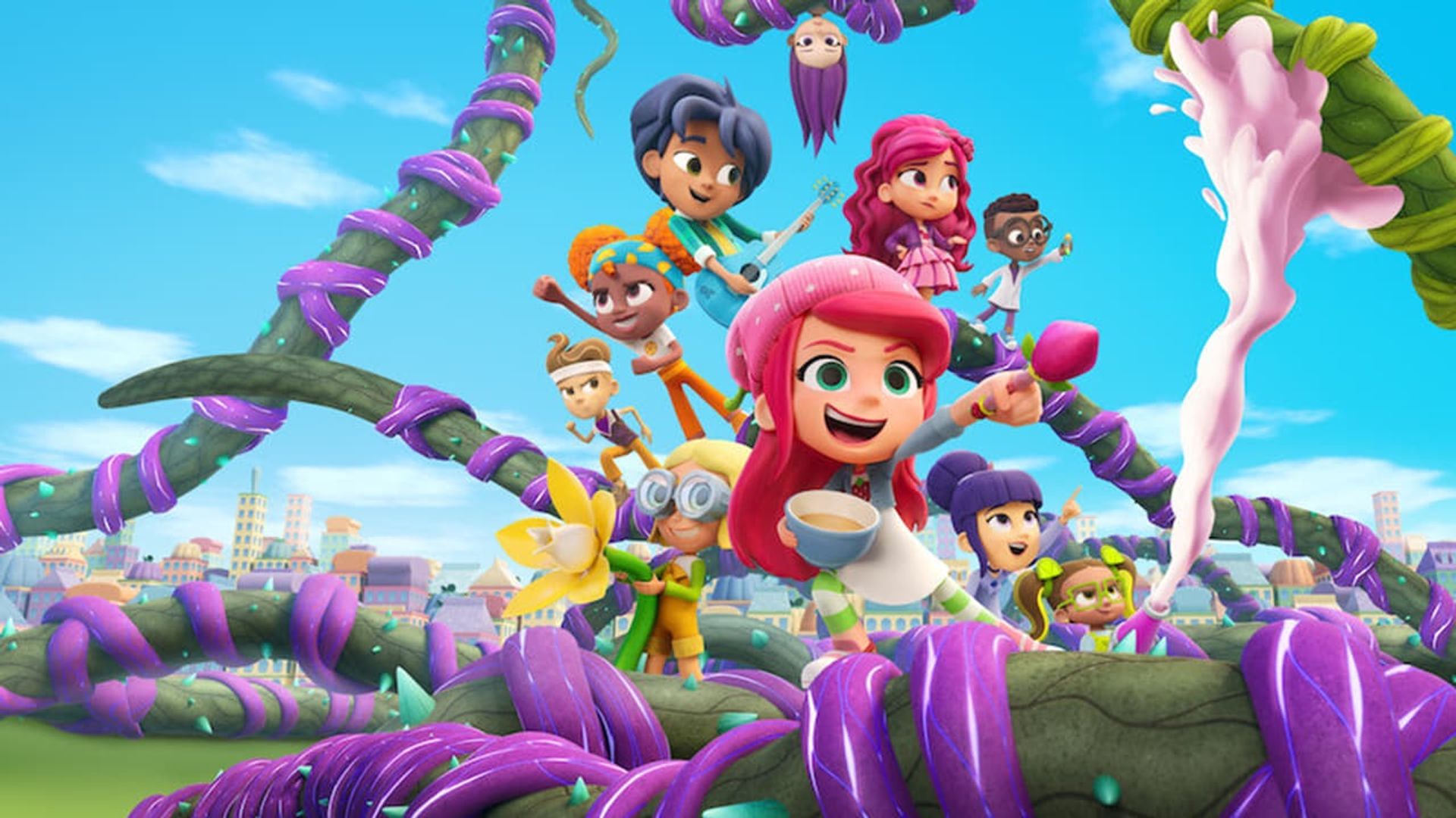 Strawberry Shortcake's Spring Spectacular background