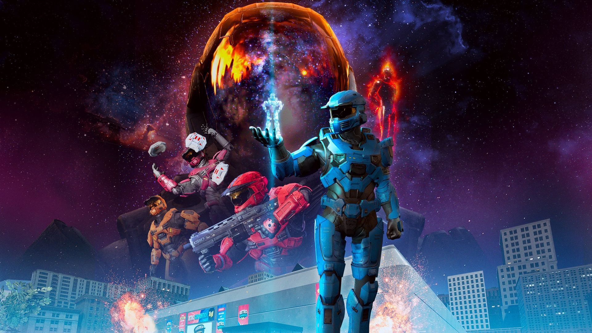 Red vs. Blue: Restoration background