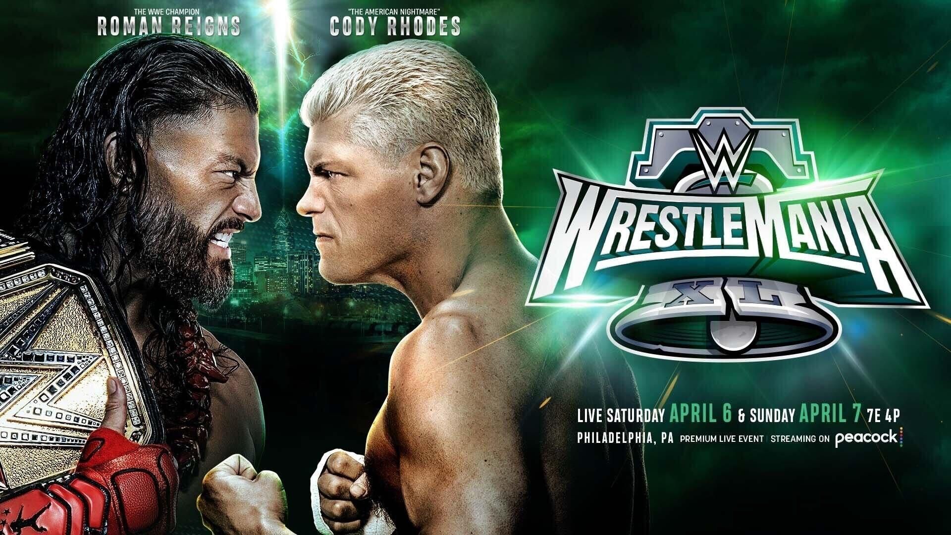 WrestleMania XL: Sunday background