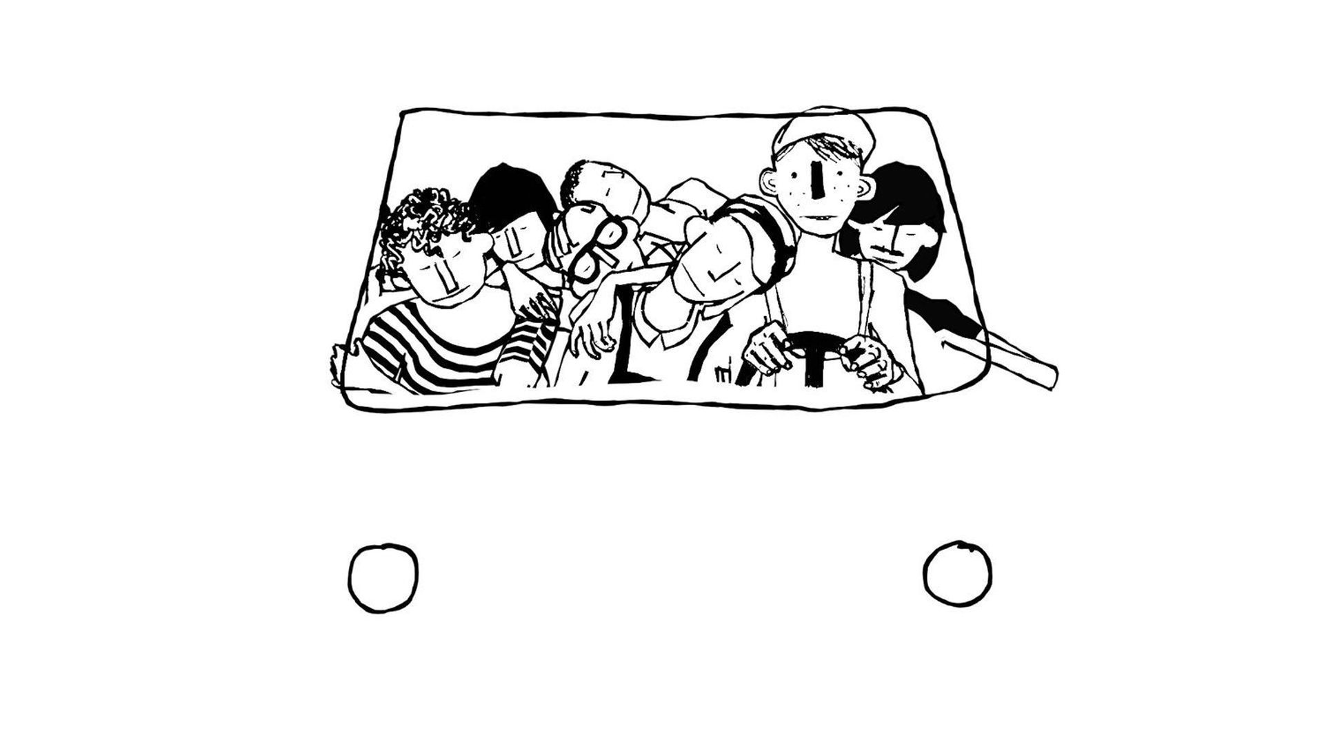 The Car That Came Back from the Sea background