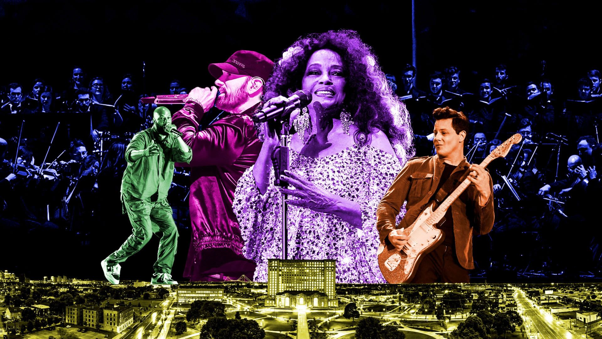 Live from Detroit: The Concert at Michigan Central background