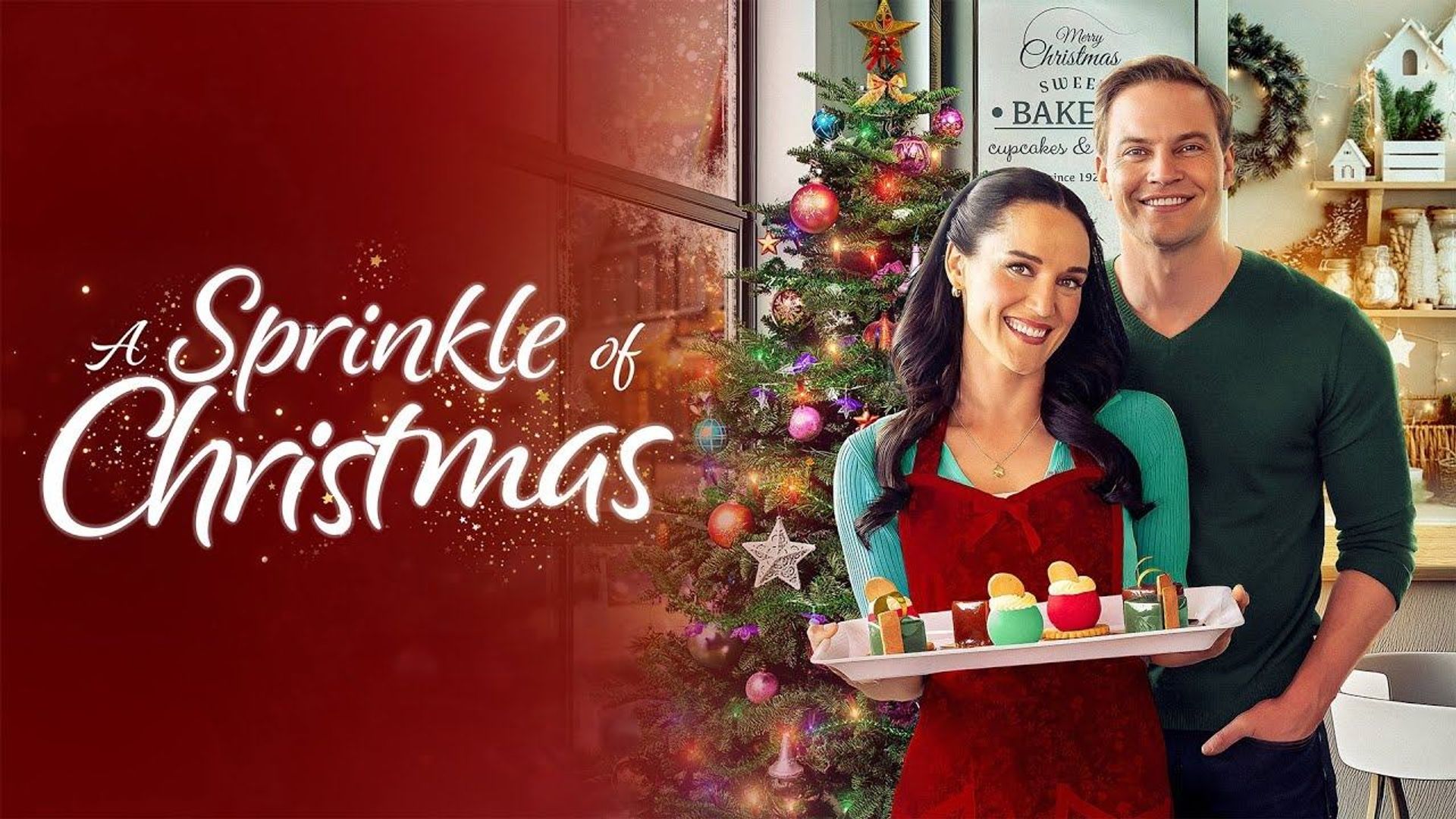 A Sprinkle of Christmas background
