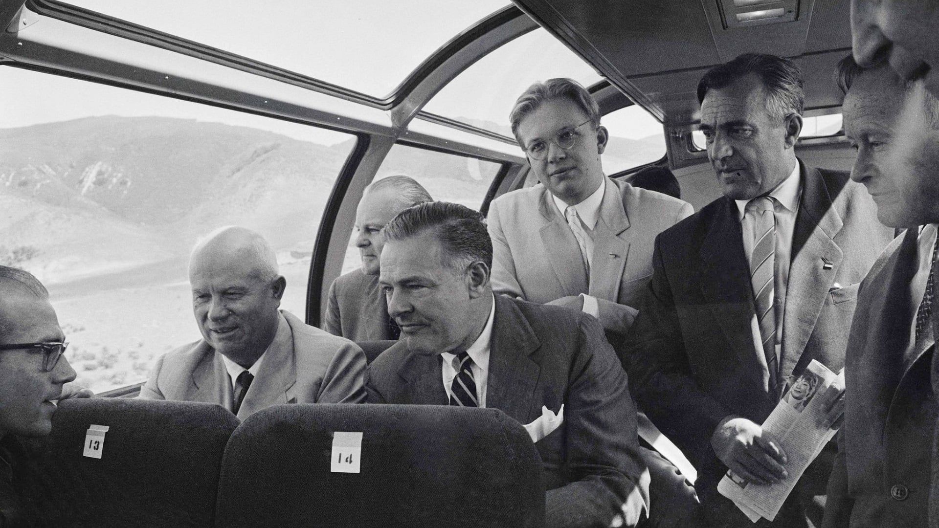 Khrushchev Does America background