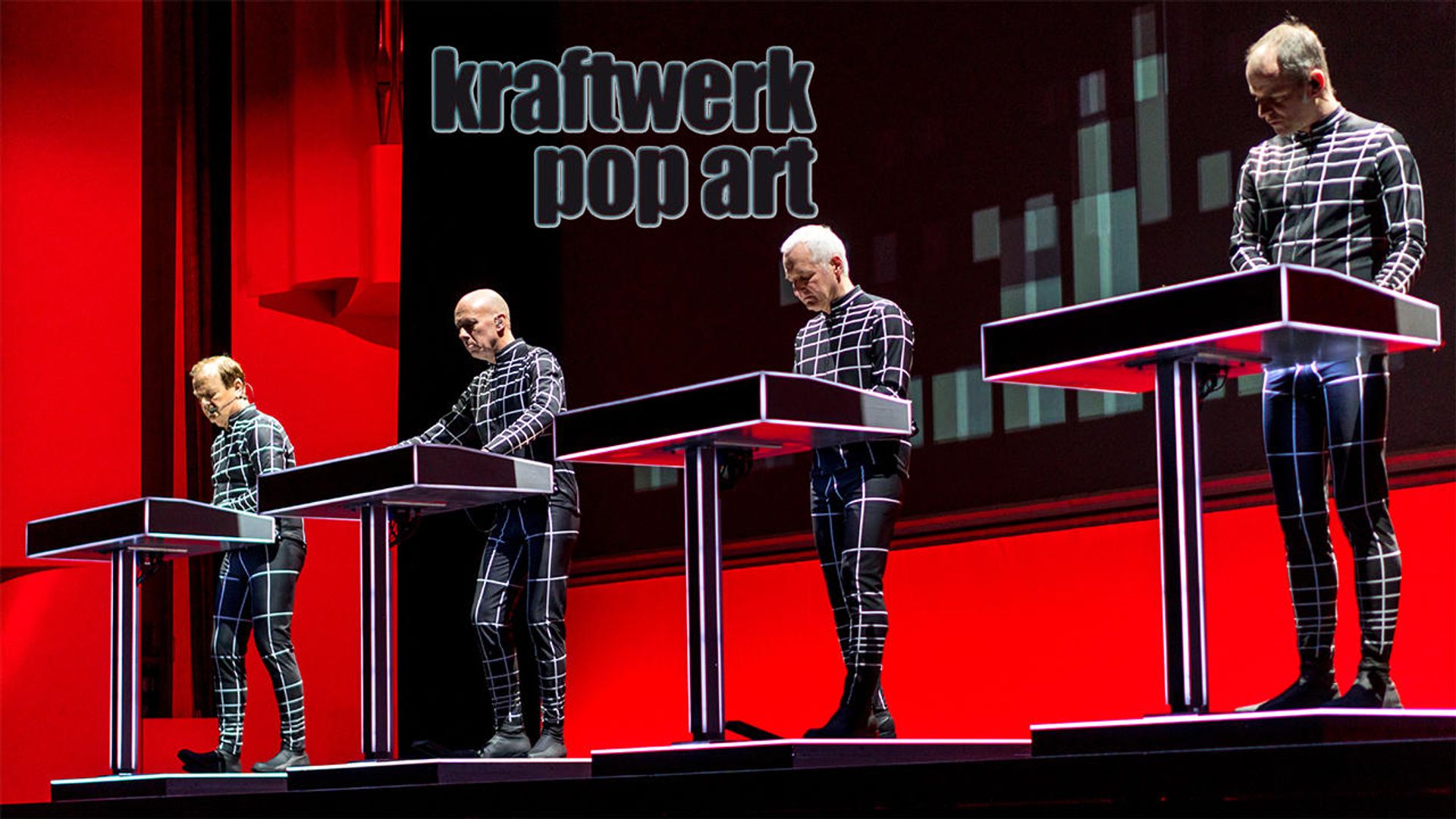 Kraftwerk - Pop Art background