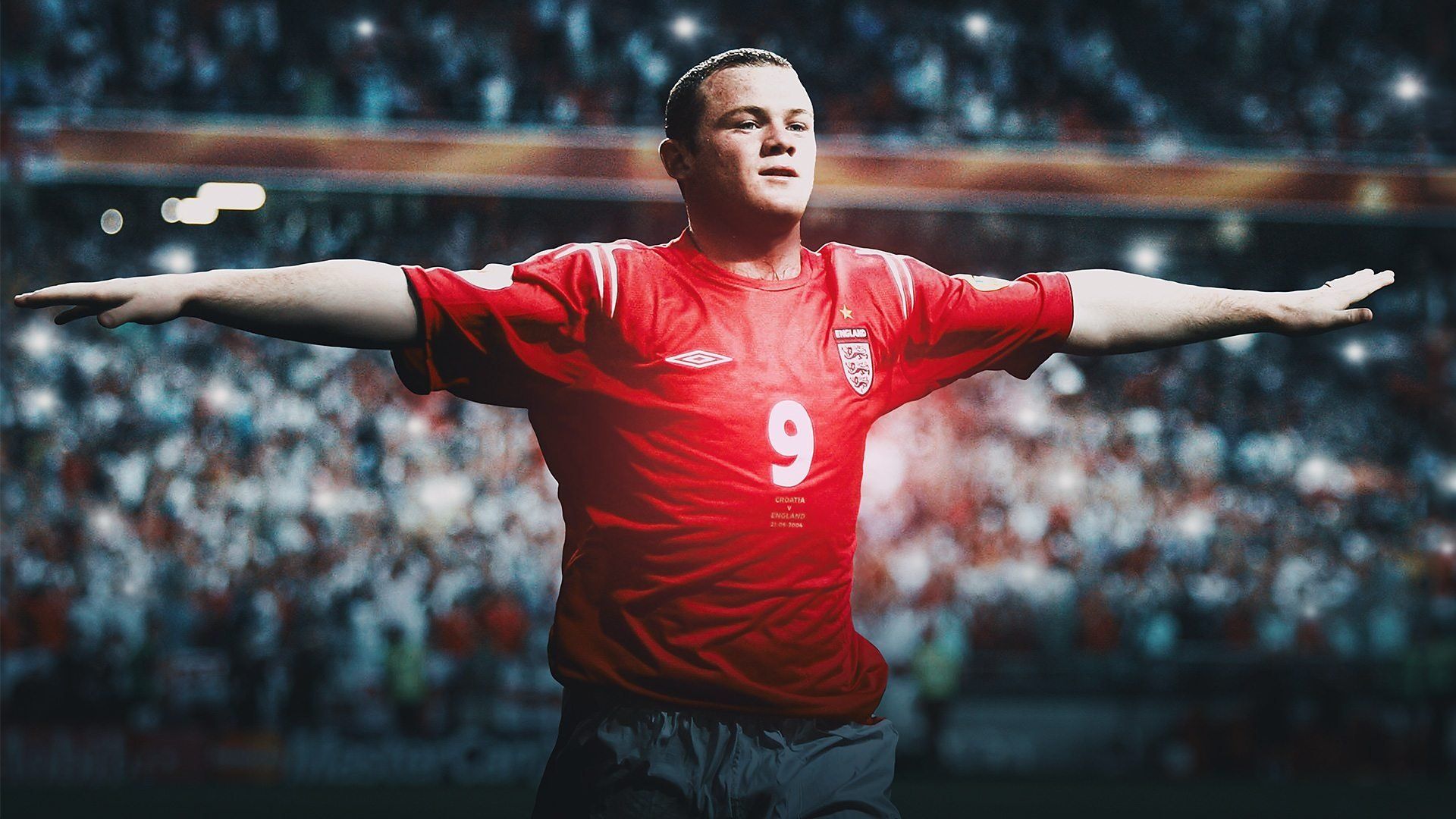 Rooney 2004: World at his Feet background
