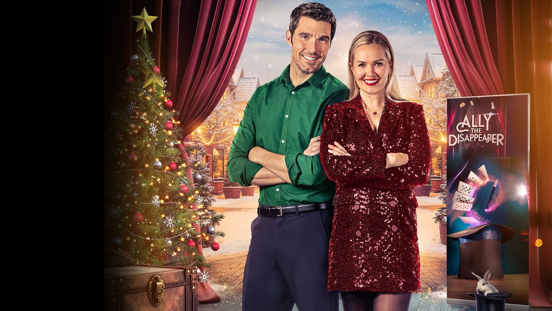 Abracadabra and a Christmas Miracle background