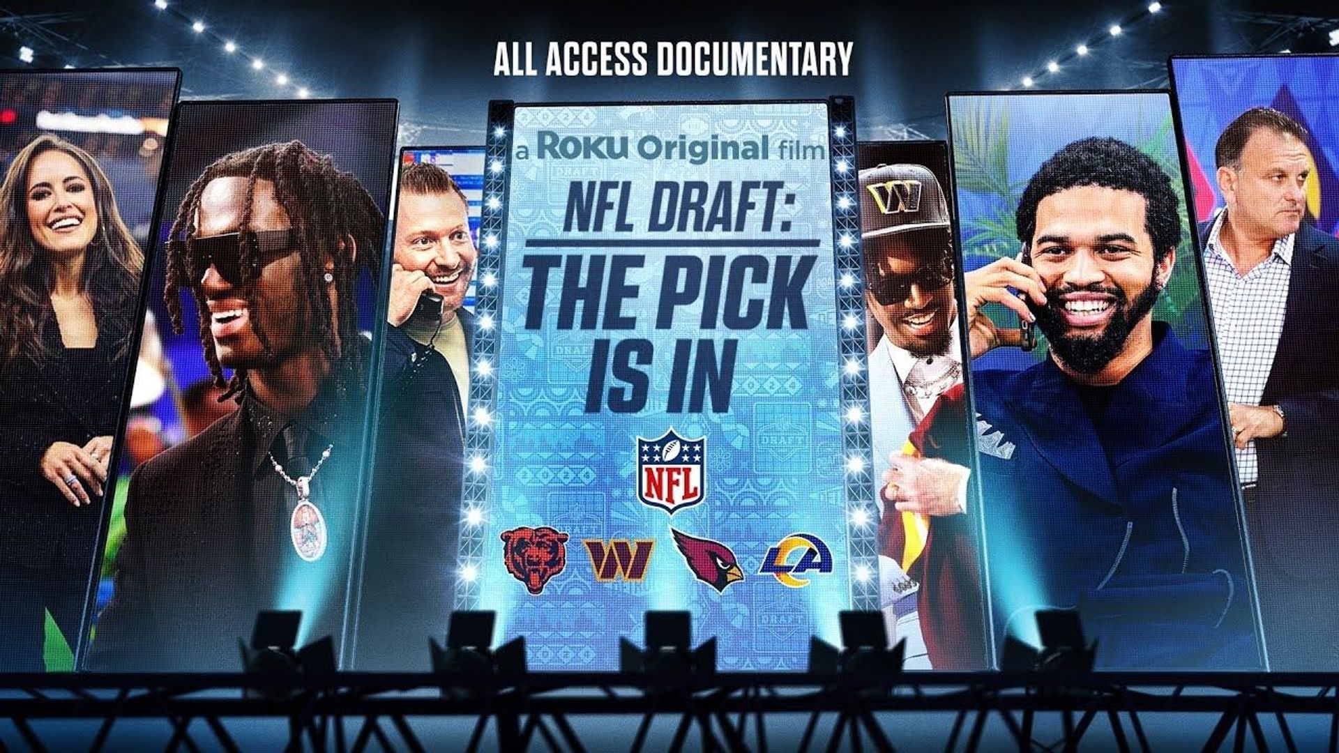 NFL DRAFT: The Pick Is in background