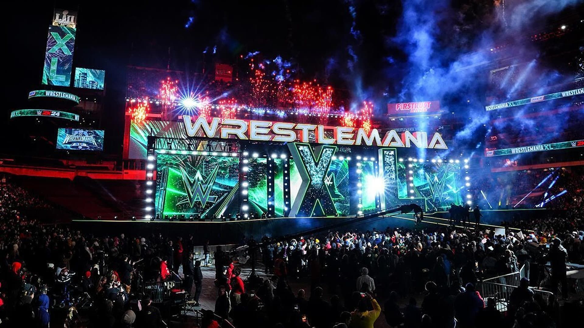 WrestleMania XL: Behind the Curtain background