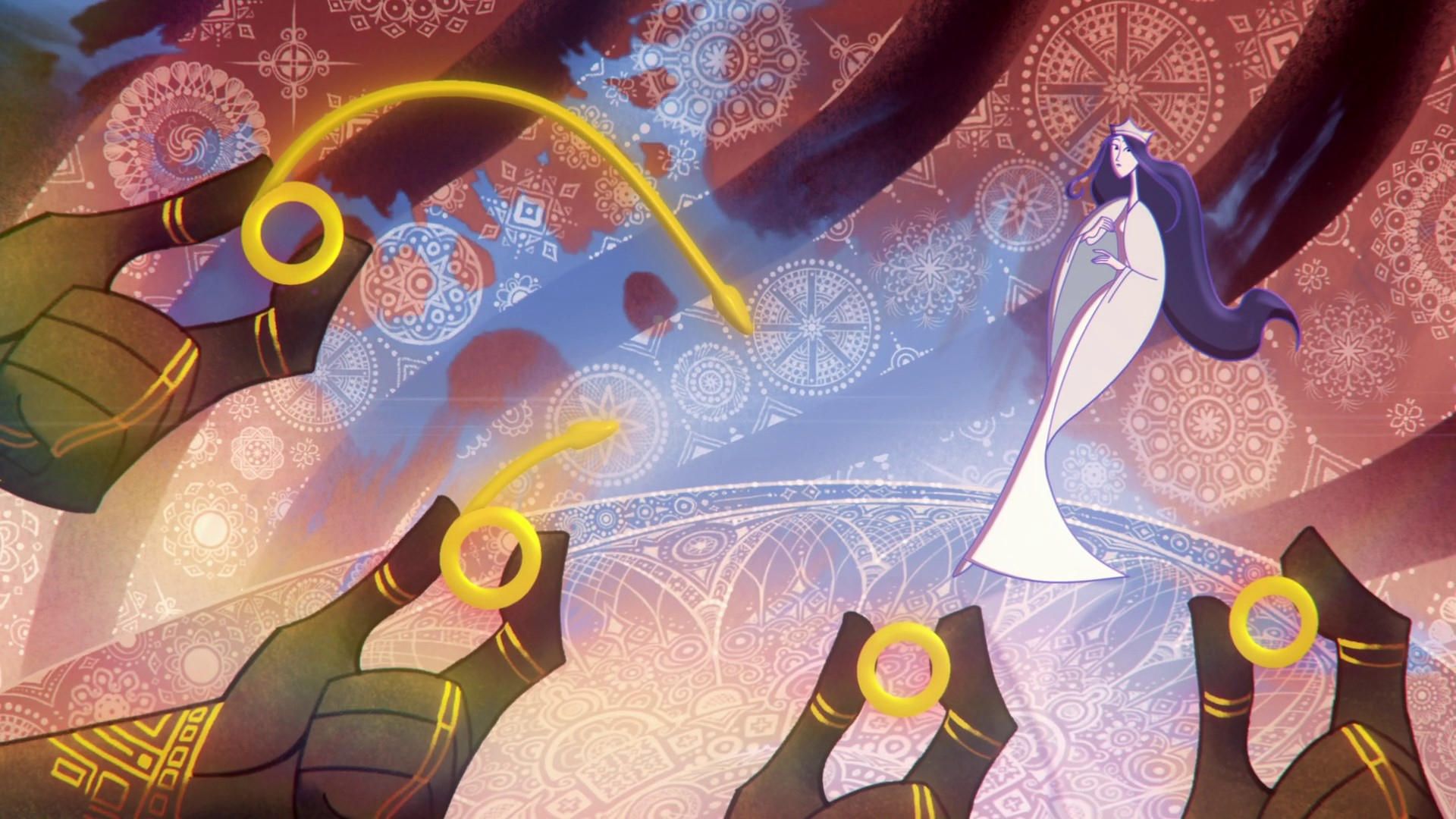 The Wedding Veil of the Proud Princess background