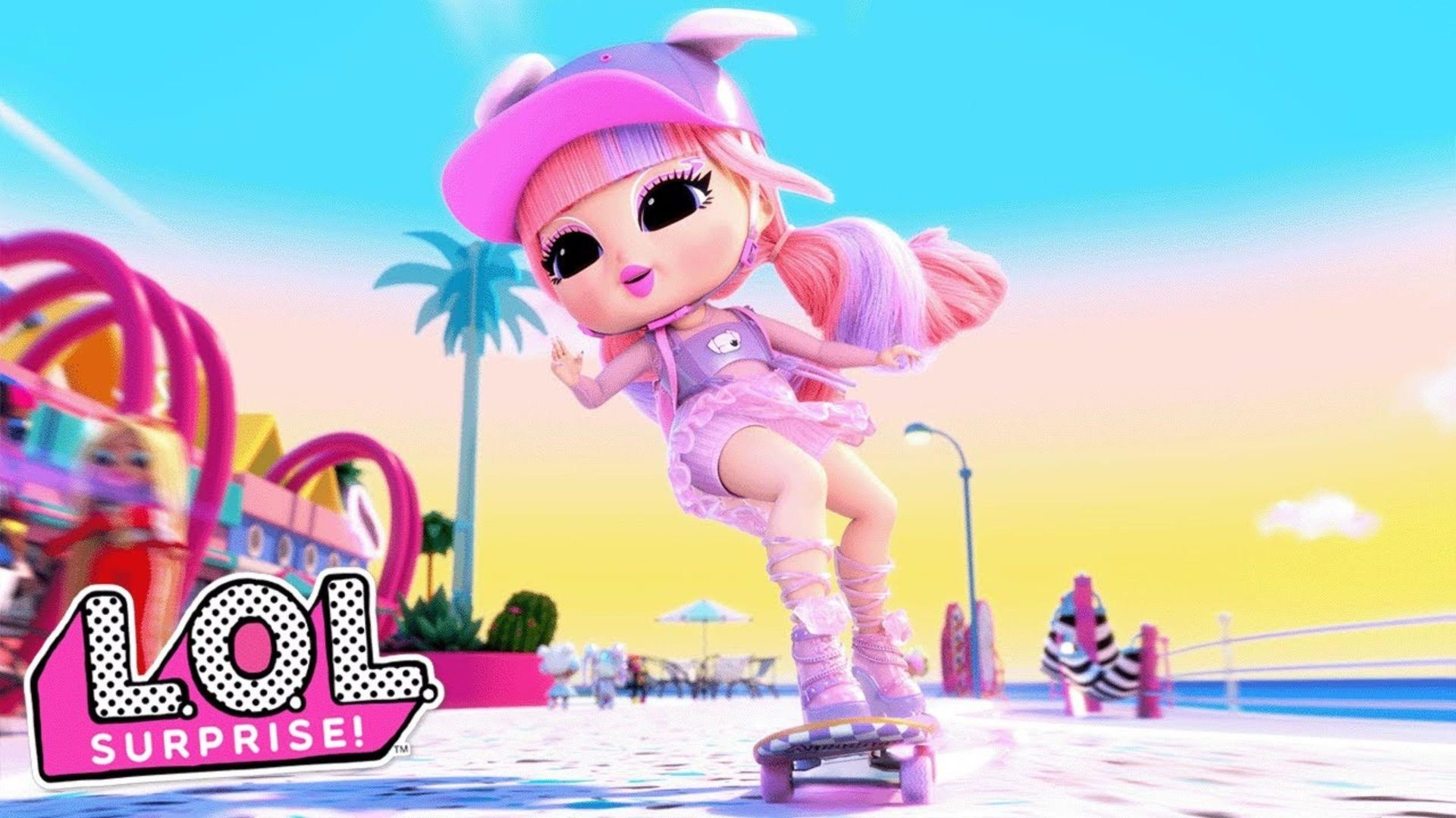 LOL Surprise! The Skate Dance Movie background