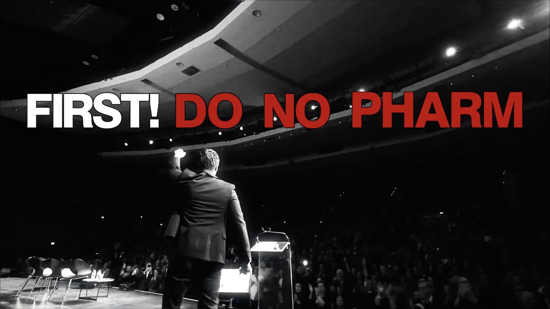 First Do No Pharm background