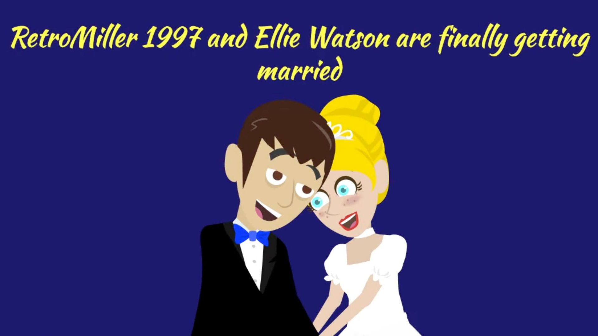 I Now Pronounce You Retro & Ellie background