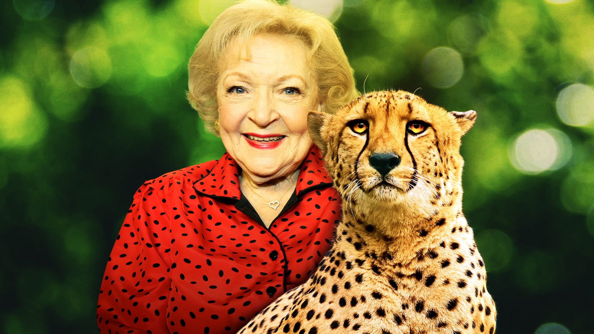 Betty White Goes Wild background