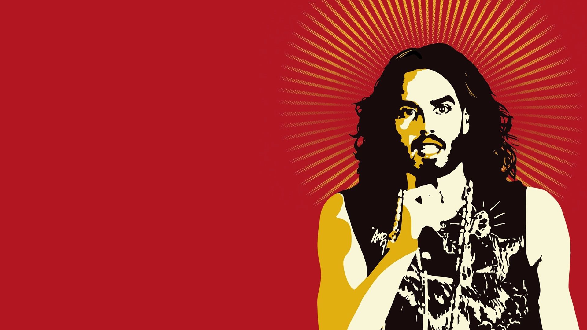 Russell Brand: Messiah Complex background