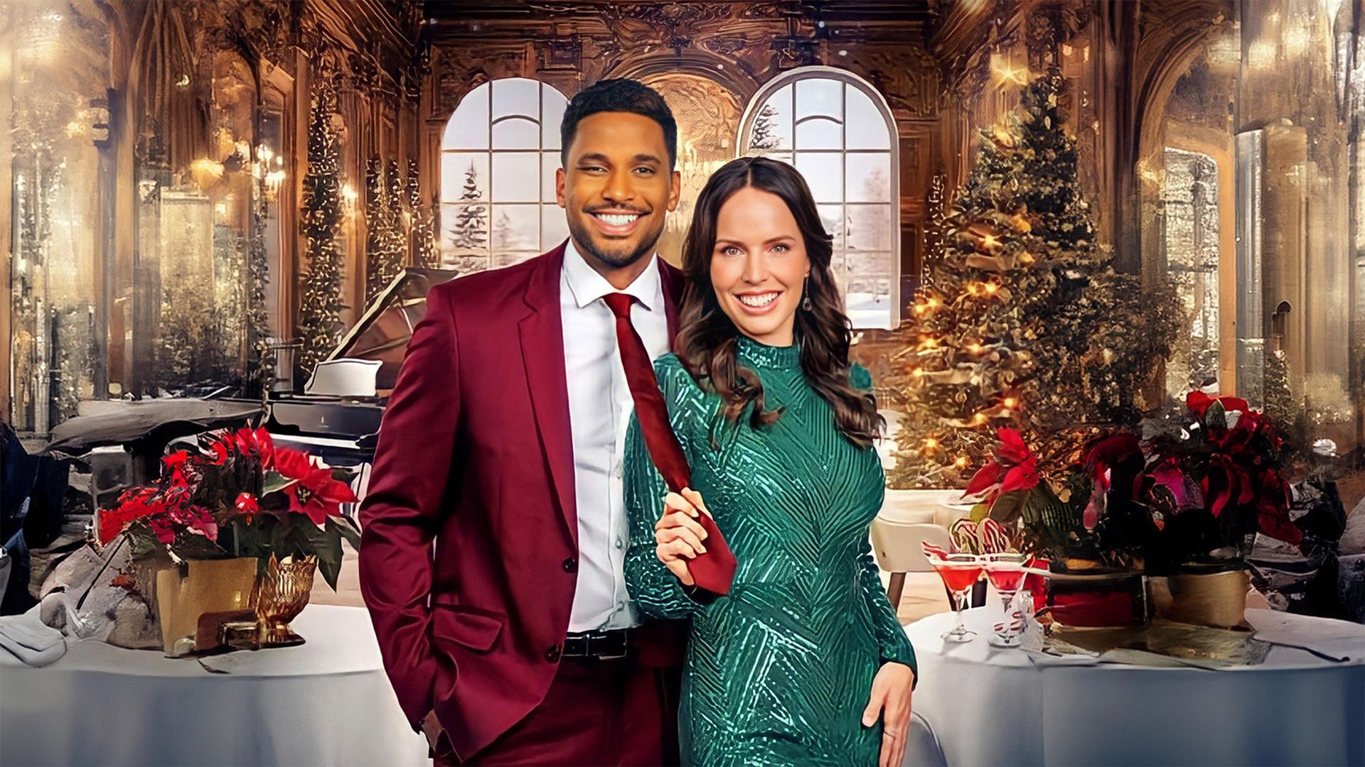 The Perfect Christmas Date background