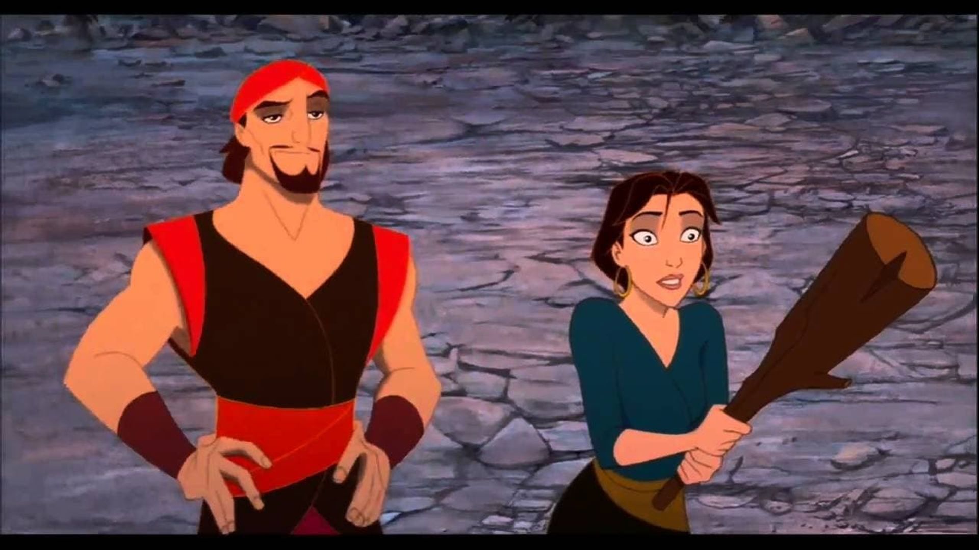 Sinbad and the Cyclops Island background