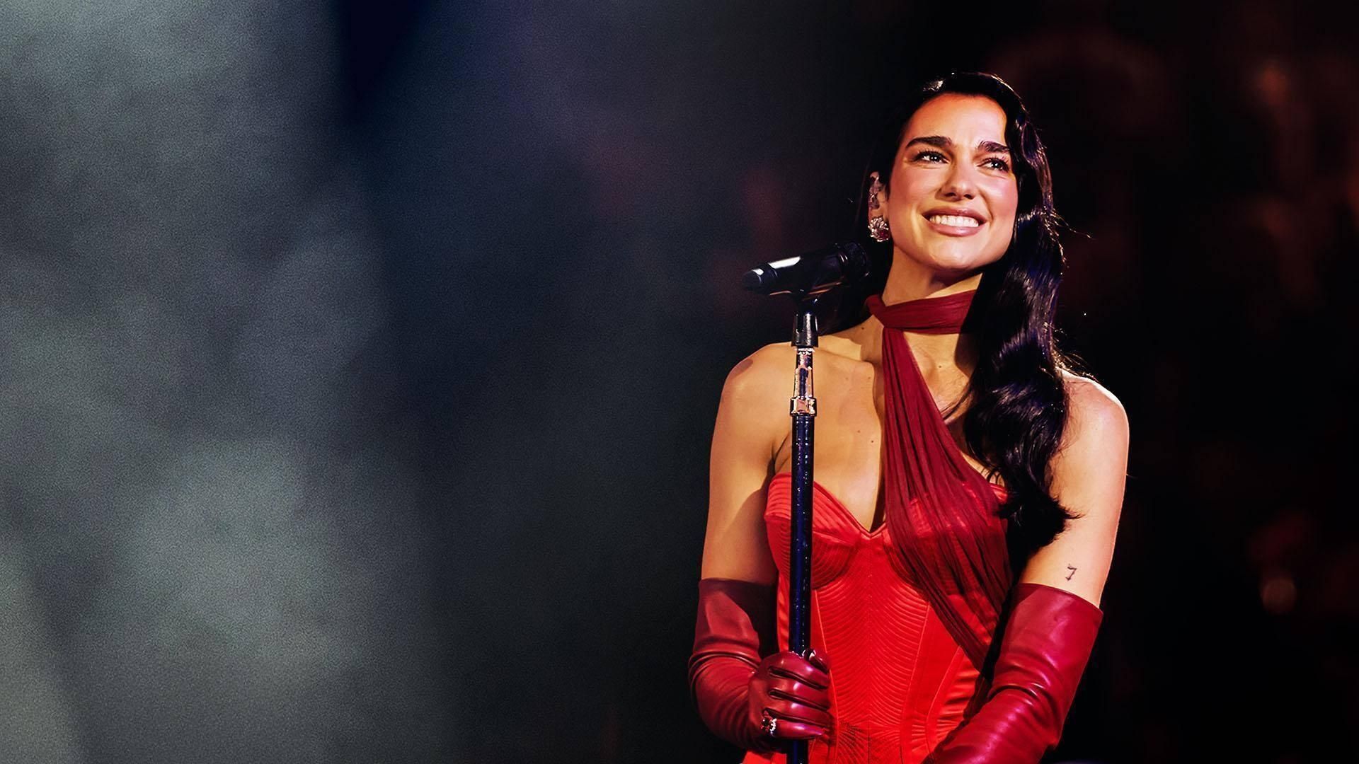 An Evening with Dua Lipa background