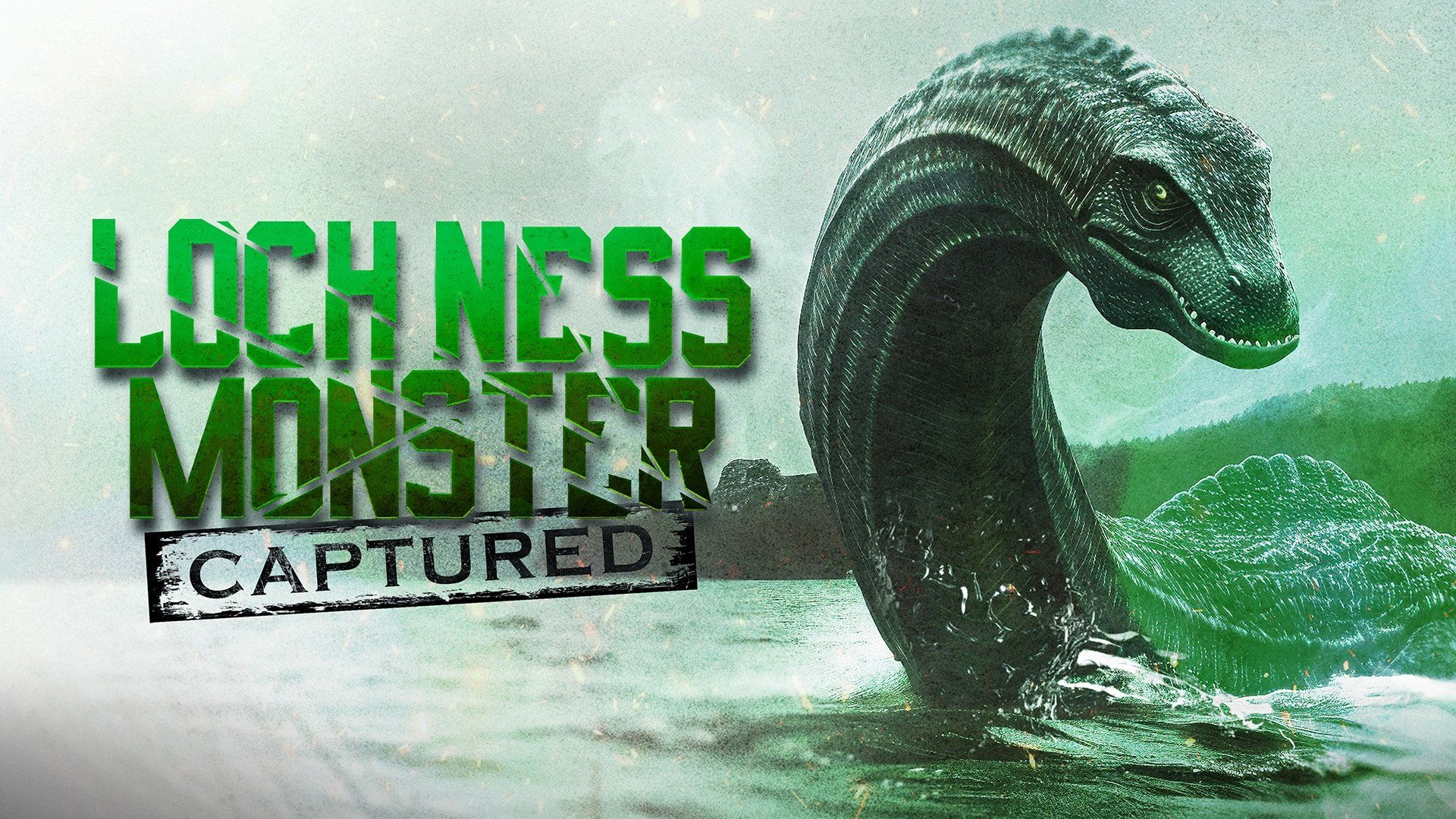 Loch Ness Monster Captured background