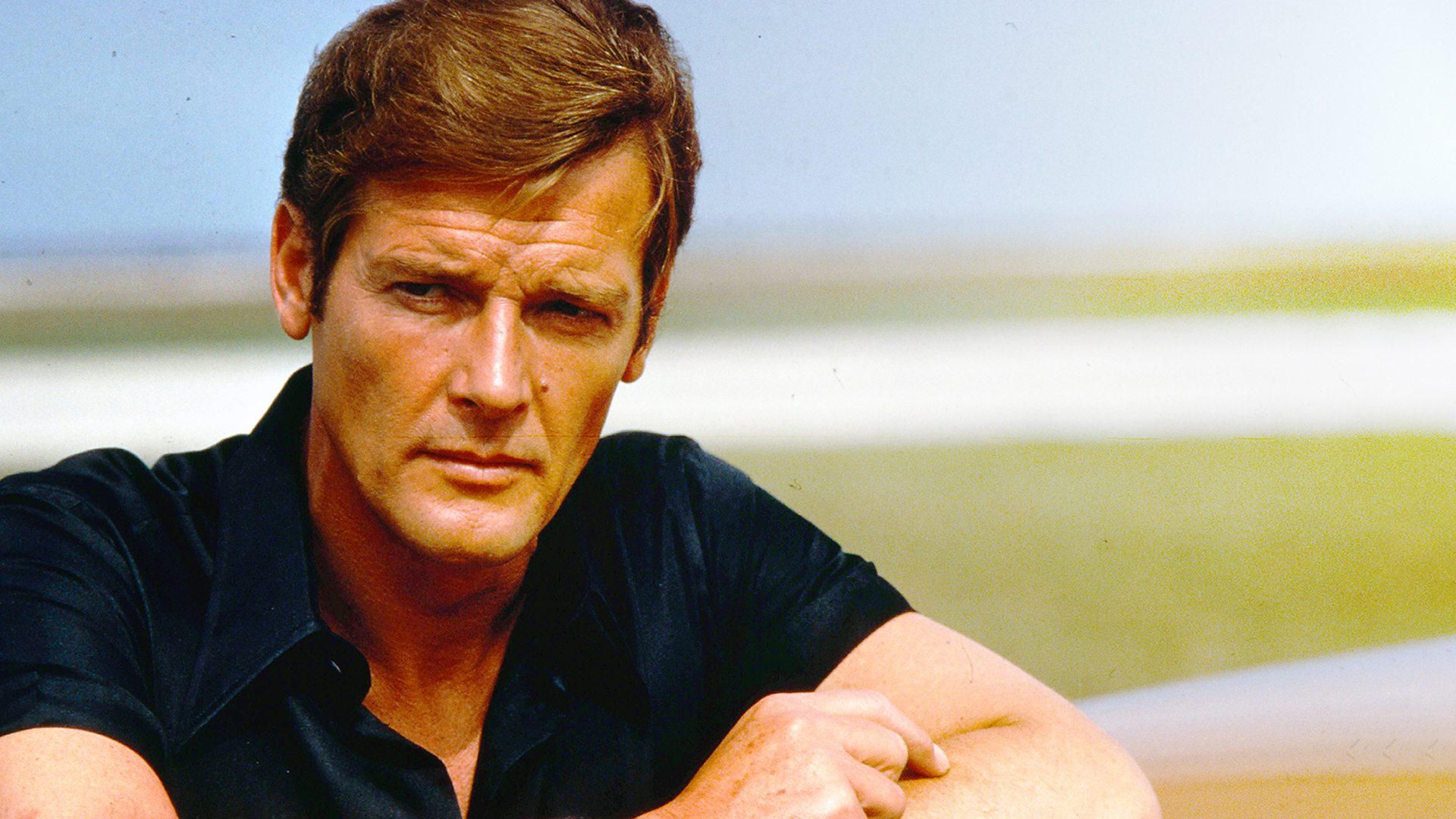 From Roger Moore with Love background