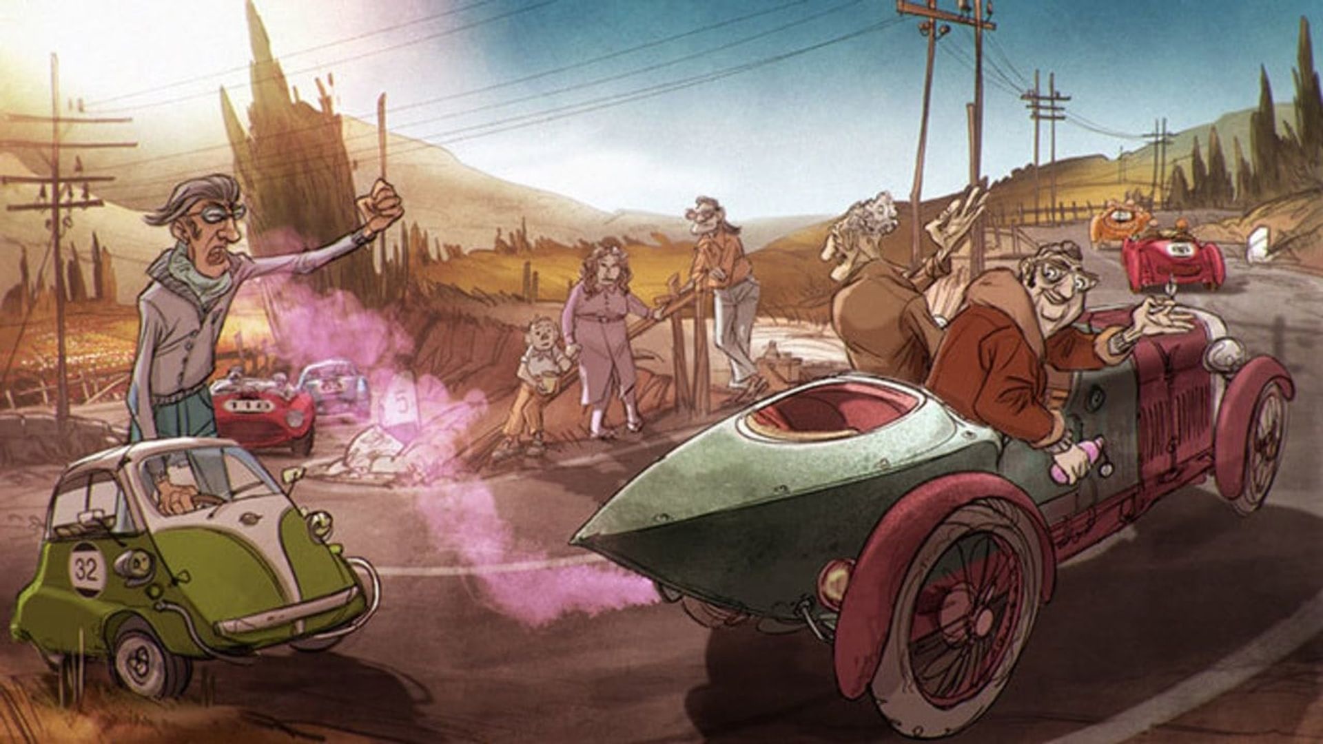 The Thousand Miles background