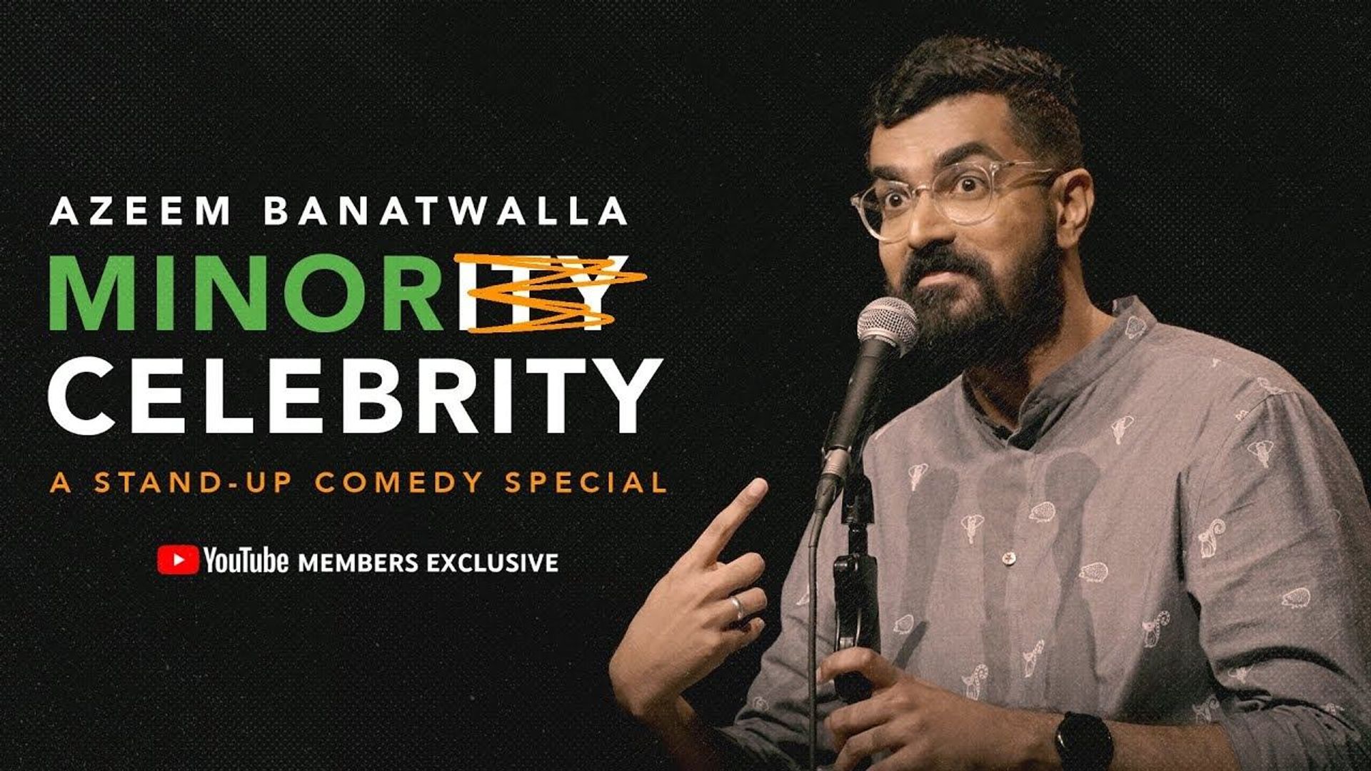 Azeem Banatwalla: Minor Celebrity background