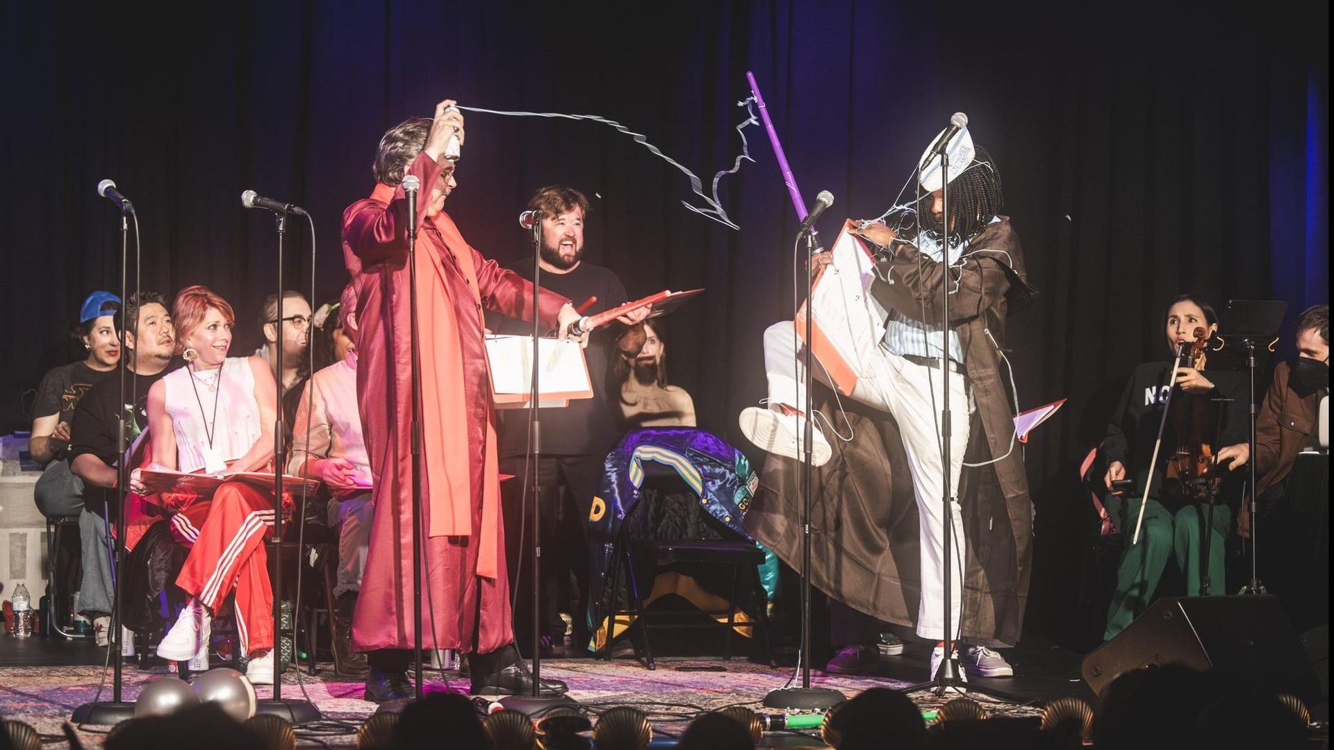 Mustafar Takes Los Angeles: A Live Staged Reading of Star Wars: Episode III background