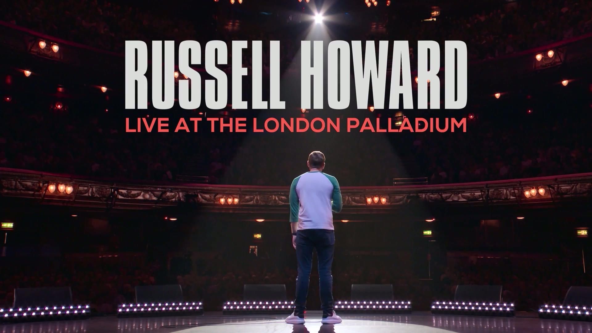 Russell Howard Live at the London Palladium background