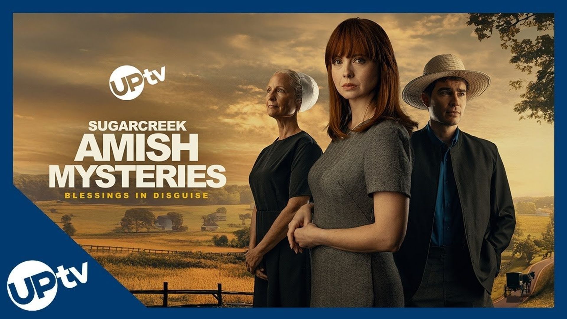 Sugarcreek Amish Mysteries: Blessings in Disguise background