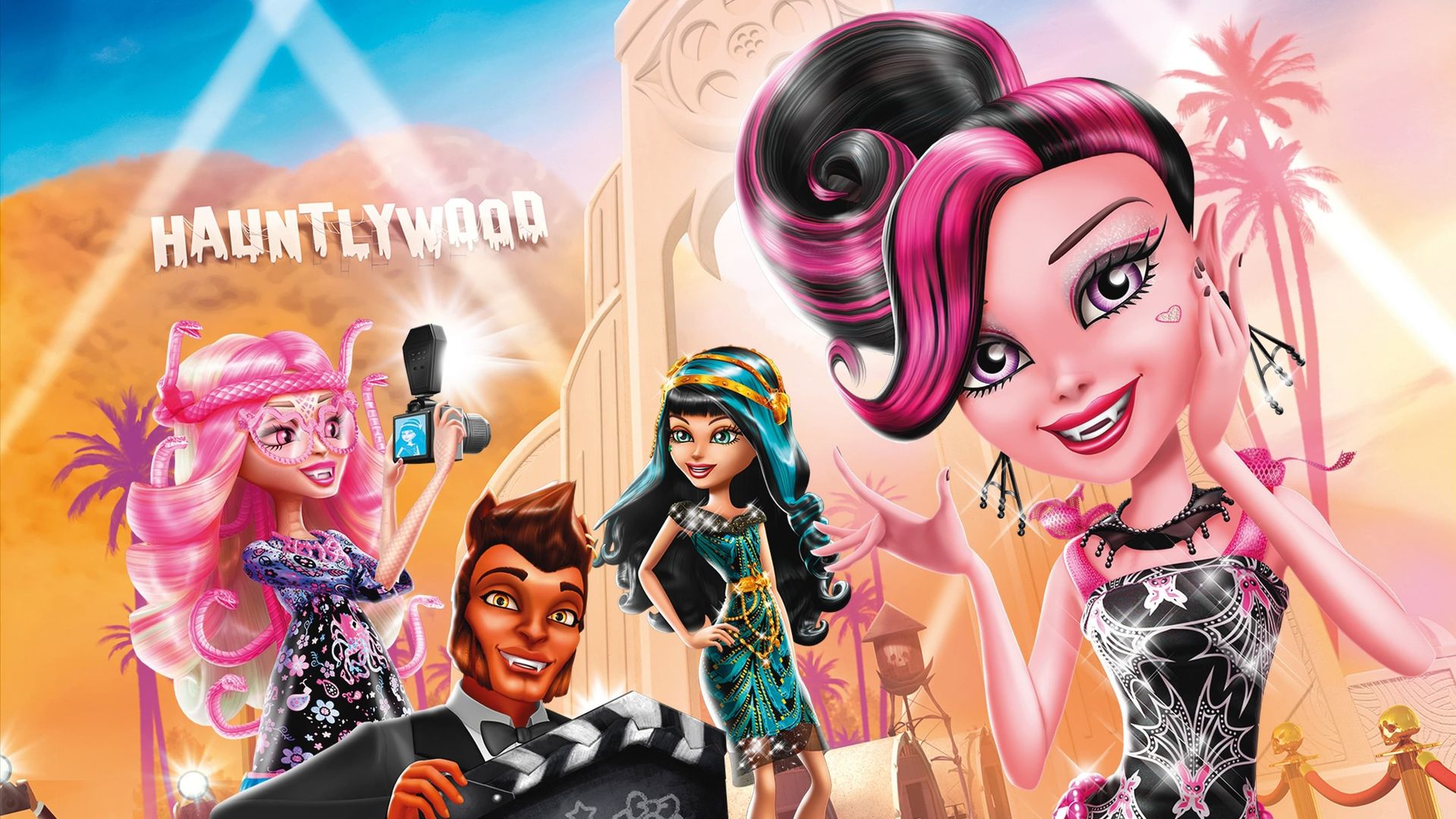 Monster High: Frights, Camera, Action! background