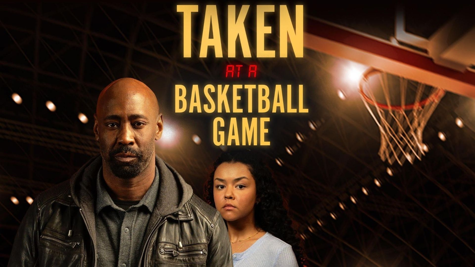Taken at a Basketball Game background