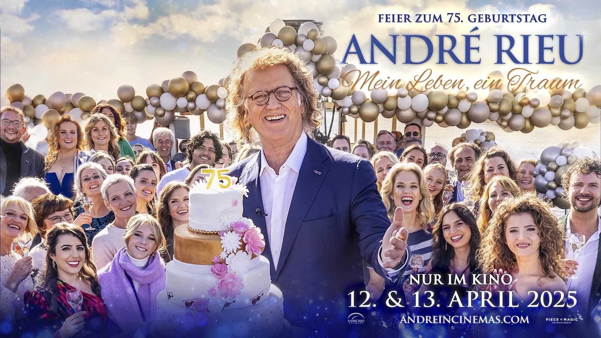 André Rieu's 75th Birthday Celebration: The Dream Continues background