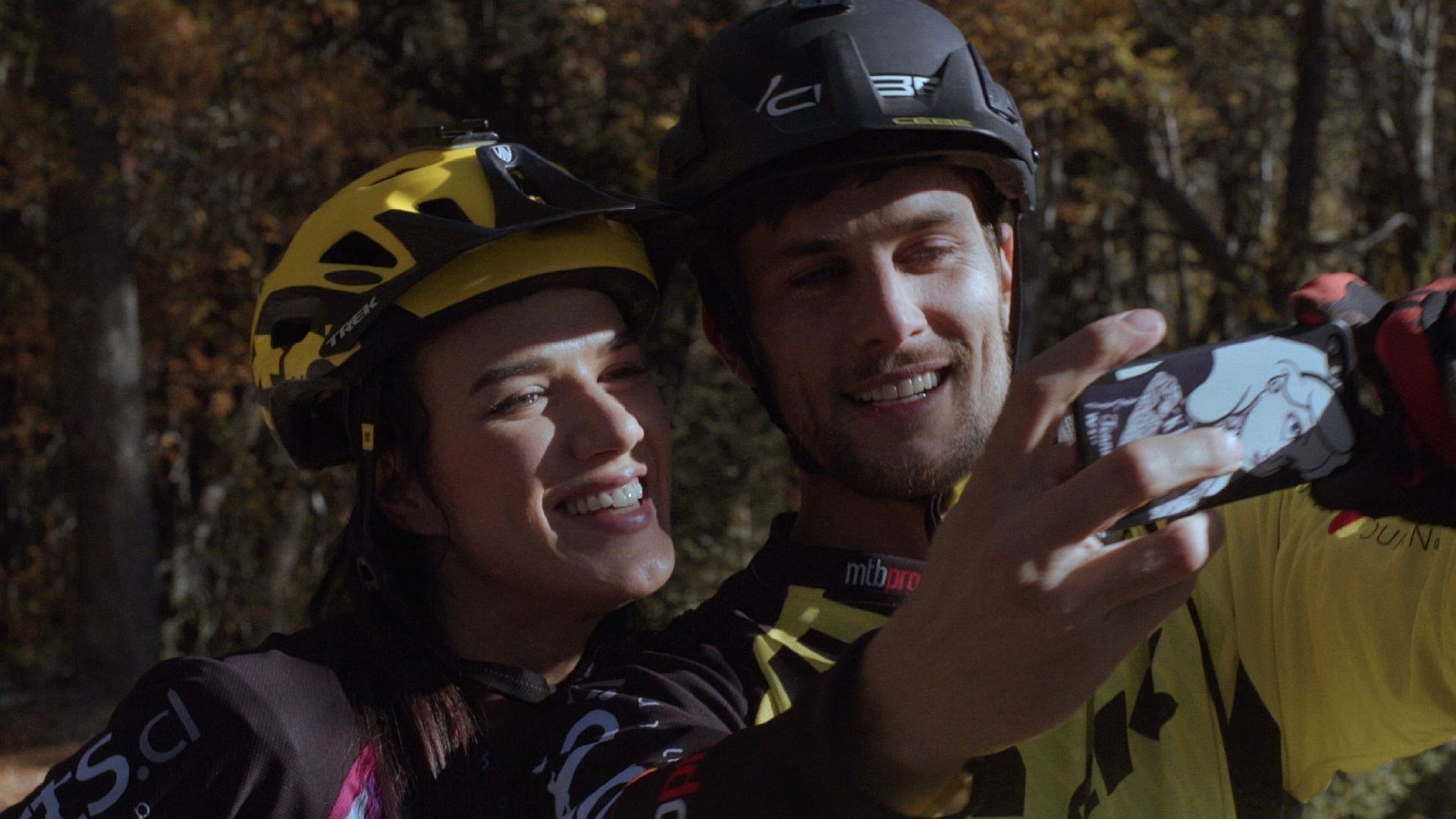 Downhill background