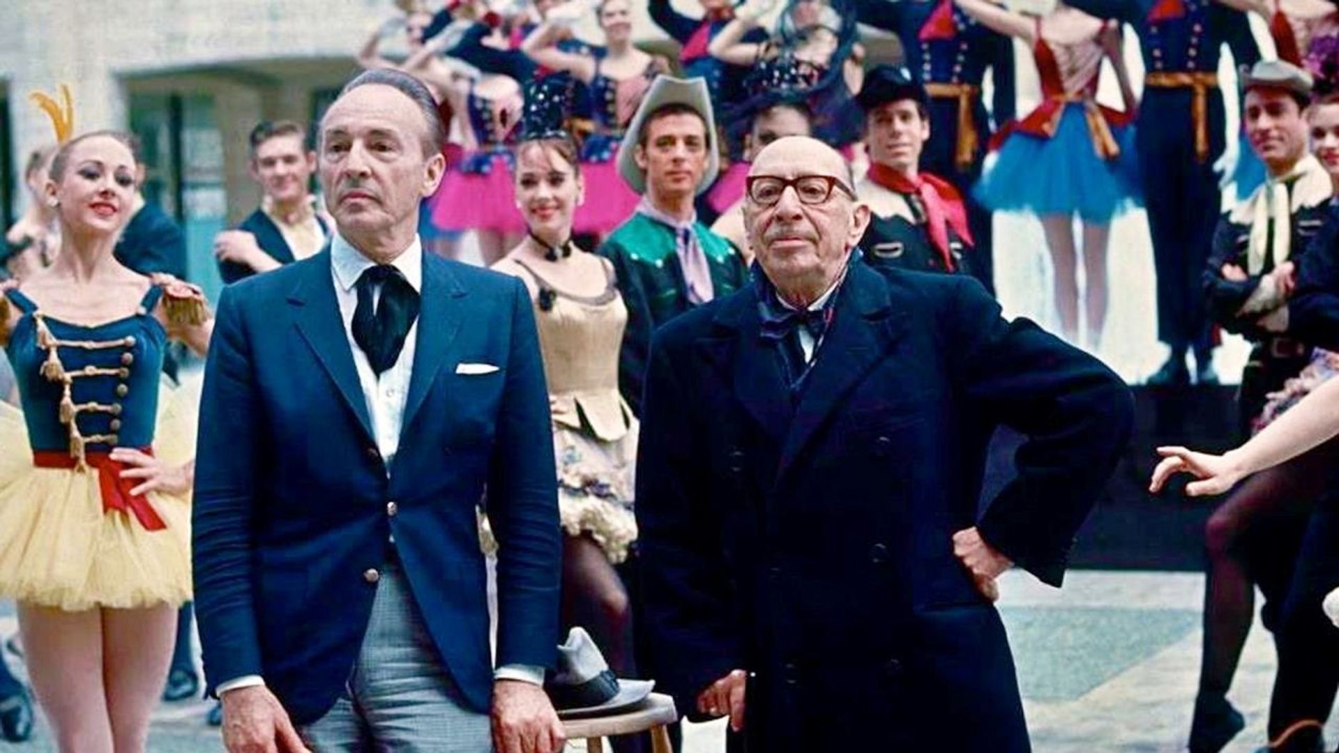 Stravinsky in Hollywood background