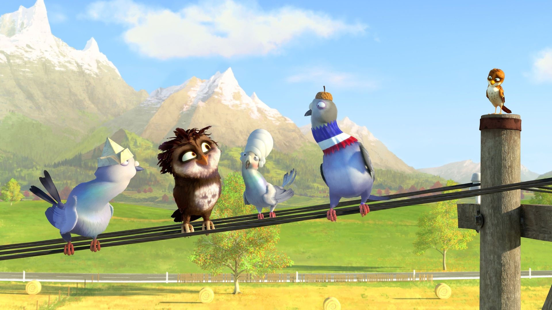 Little Bird's Big Adventure background