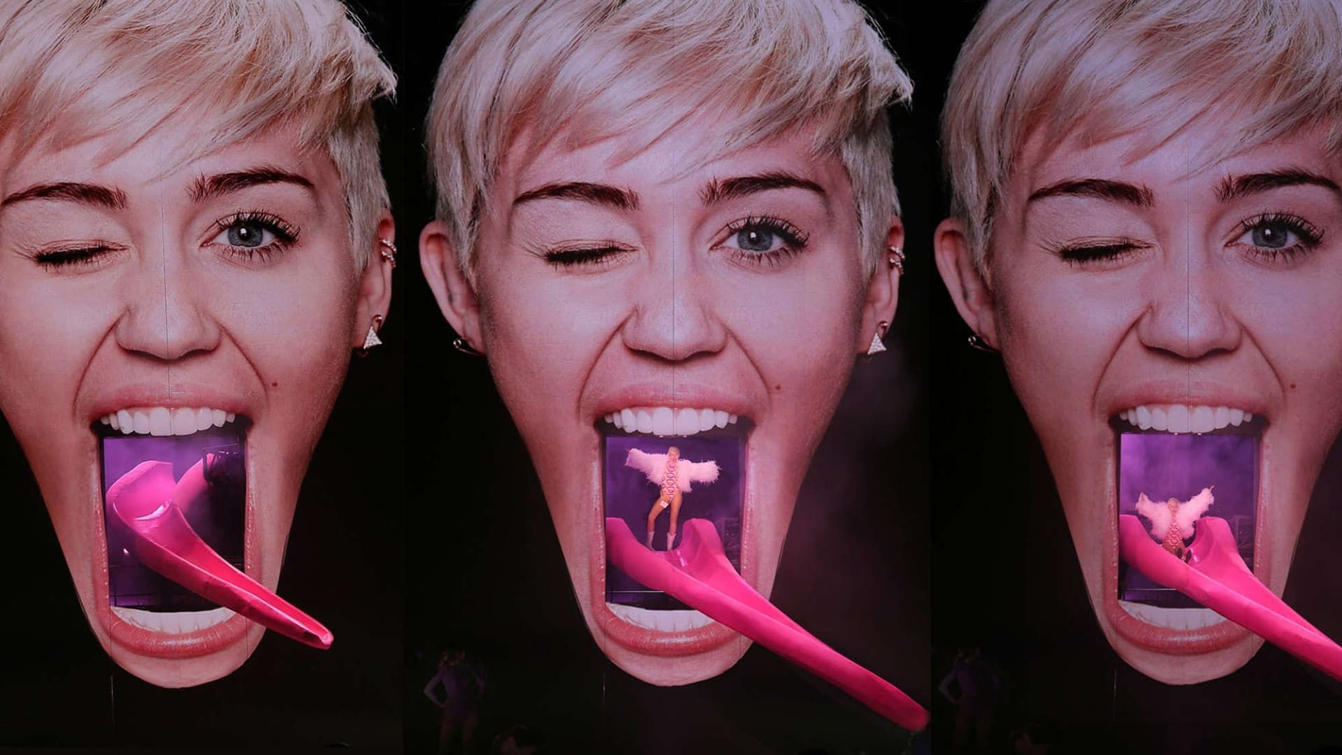 Miley Cyrus: Bangerz Tour background