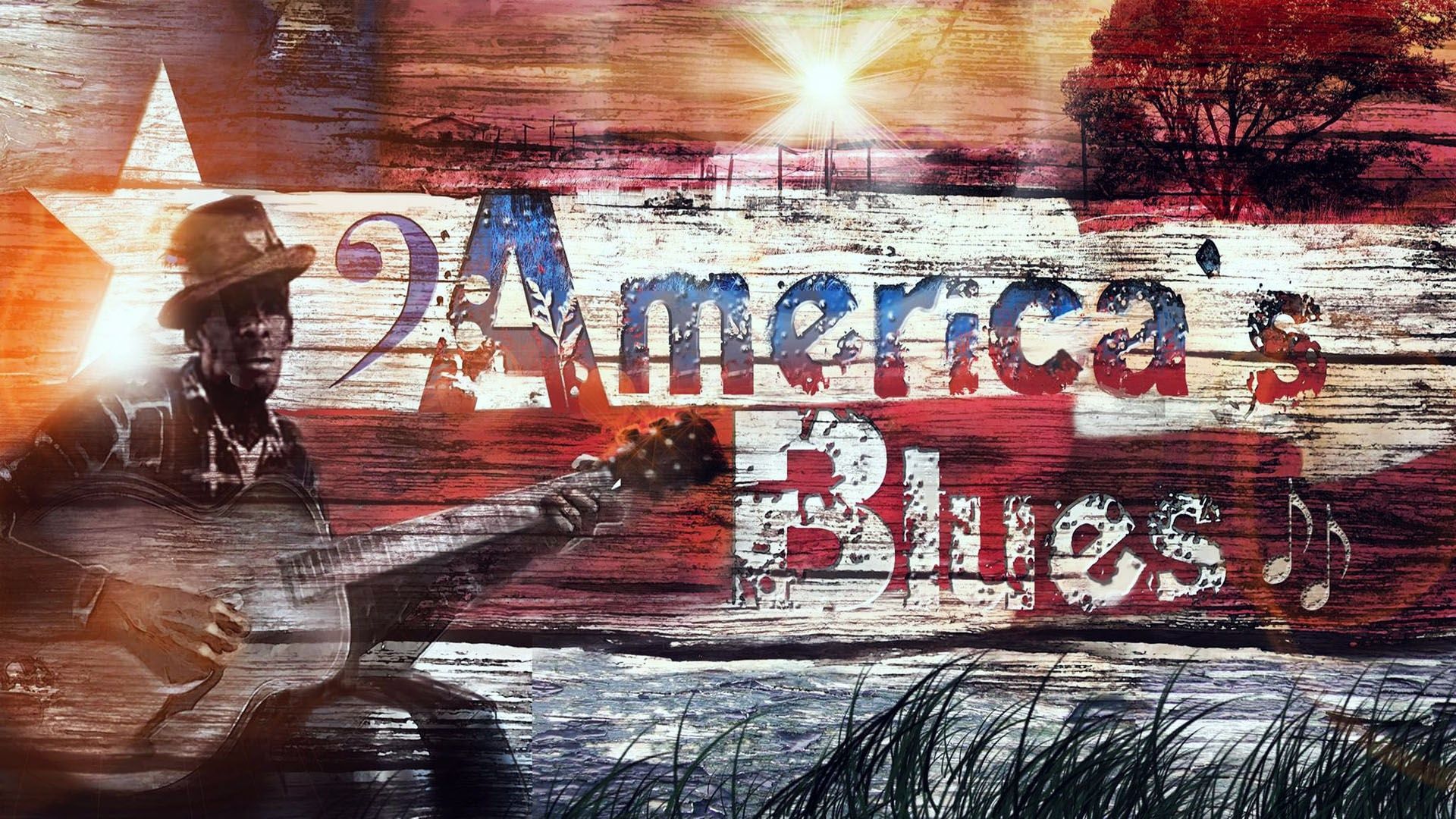 America's Blues background