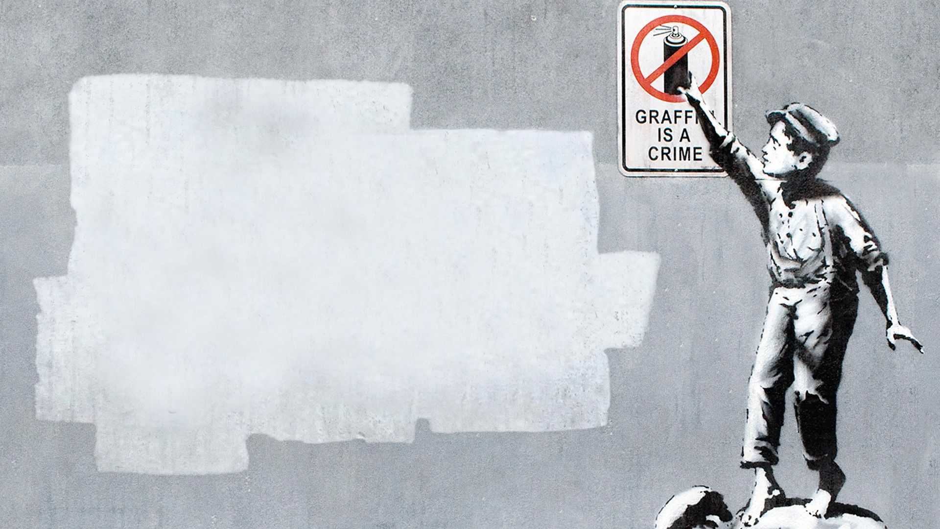 Banksy Does New York background