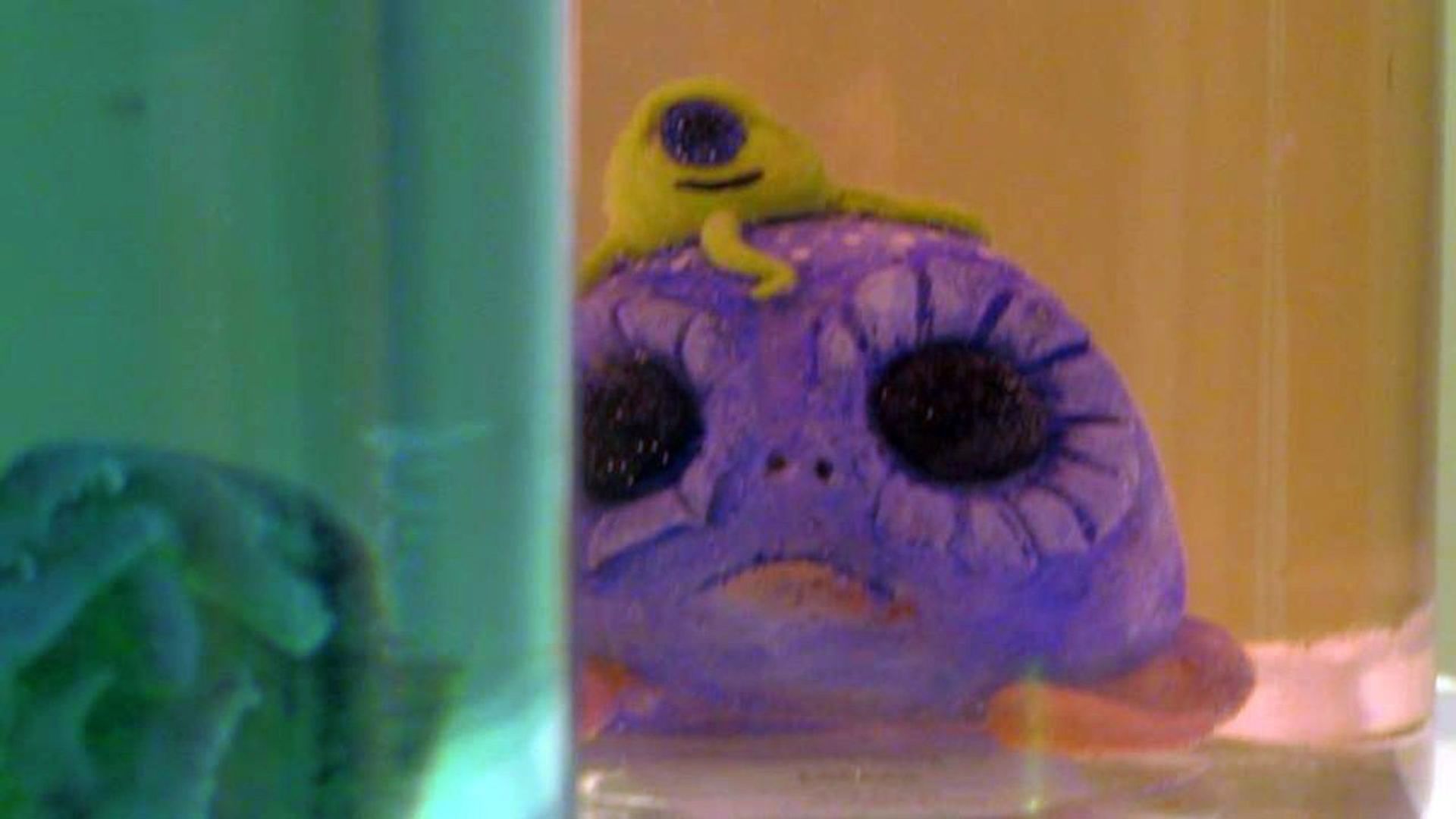 Slimy Little Bastards background