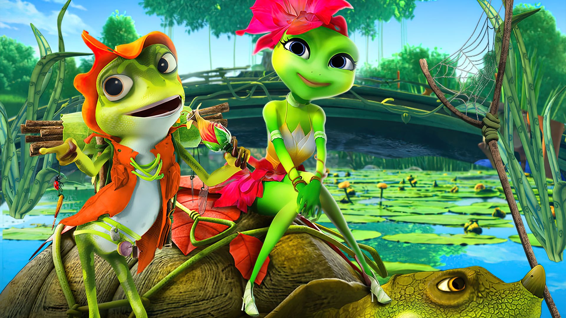 Frog Kingdom background