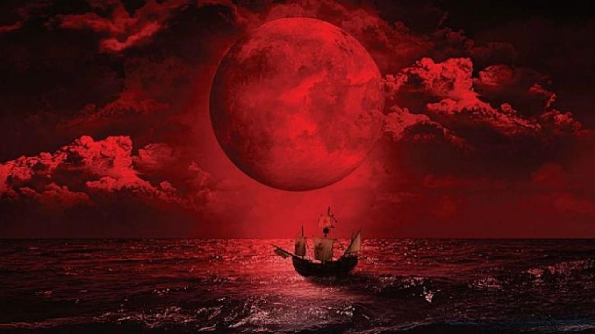 Four Blood Moons background