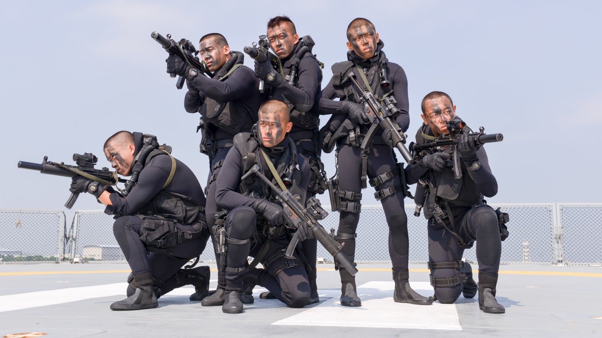 Ah Boys to Men 3: Frogmen background