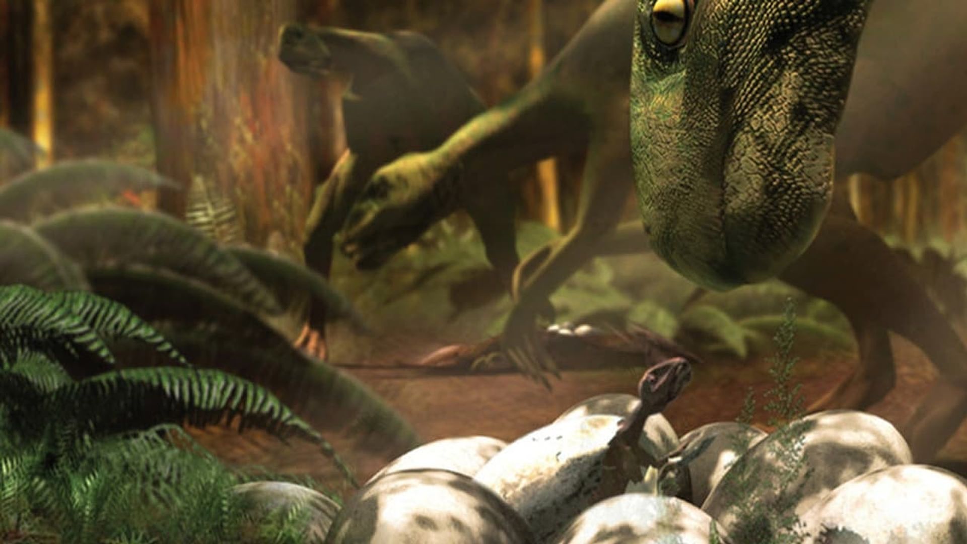 The Lost Dinosaurs of New Zealand background